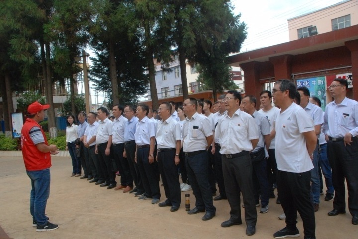 云维集团党委组织发展红色革命传统教育