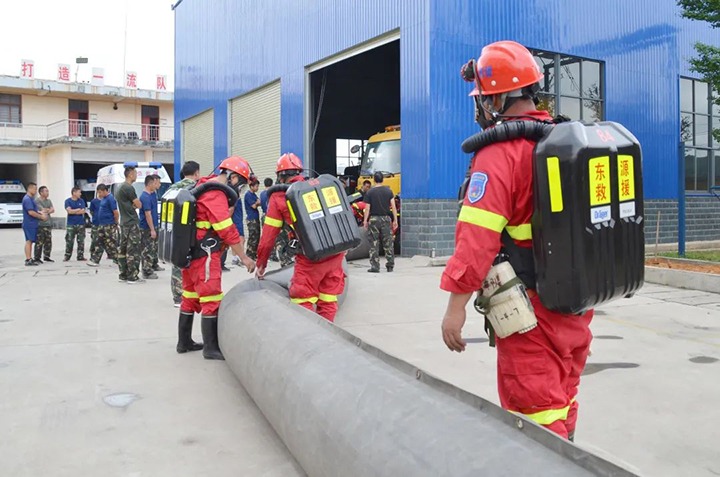 国度矿山应急接济东源队获评特级质量尺度化矿山救护队