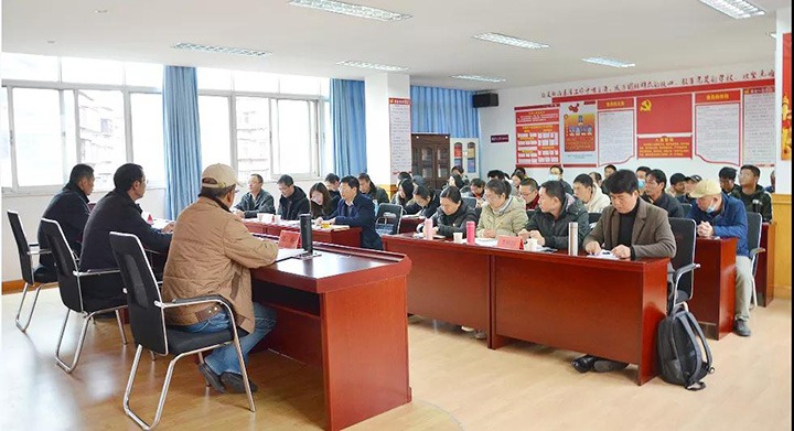 云煤（yl6809永利）集团第八综合查核组到石油化工压力容器检测站发展2021年度综合查核带头暨民主测评