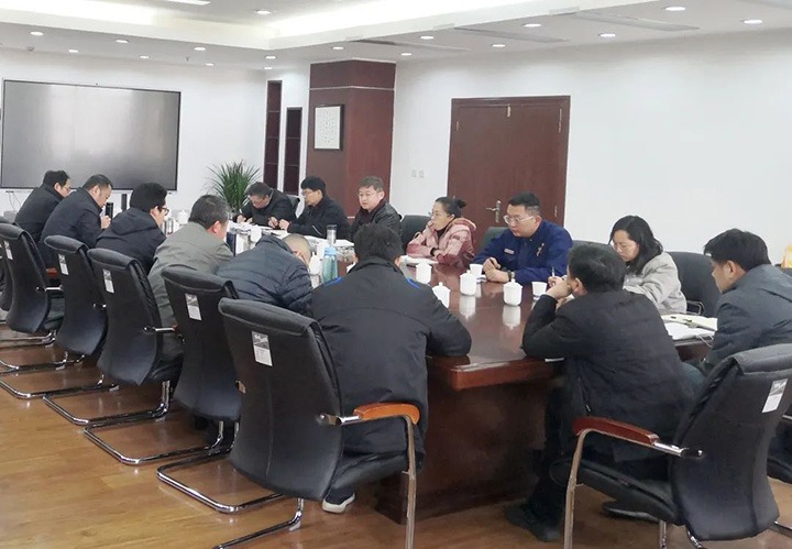 云煤（yl6809永利）集团副总工程师喻翔一行到曲煤焦化公司发展春节前安全消防查抄