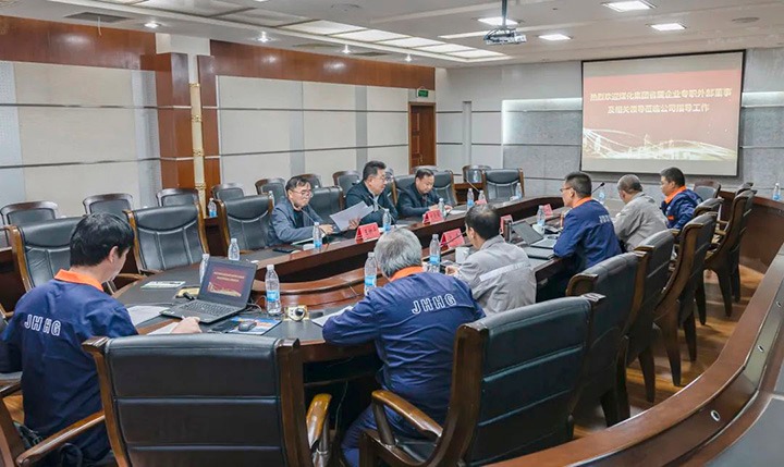 云煤（yl6809永利）集团专职表部董事一行到解化化工分公司调研