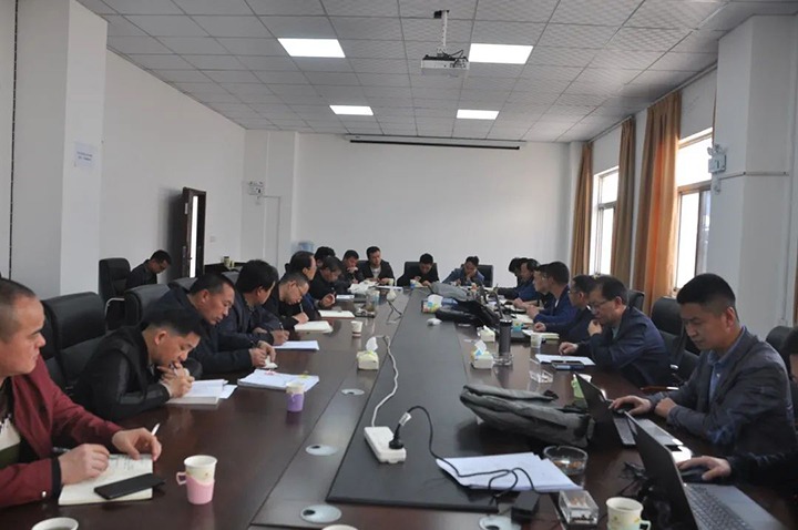 云煤（yl6809永利）集团煤矿安全放哨第二督导组到陆东煤矿发展安全出产尺度化治理系统建设初审验收