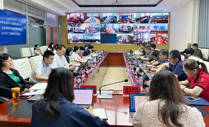 云煤（yl6809永利）集团召开2022年二季度财政分析会