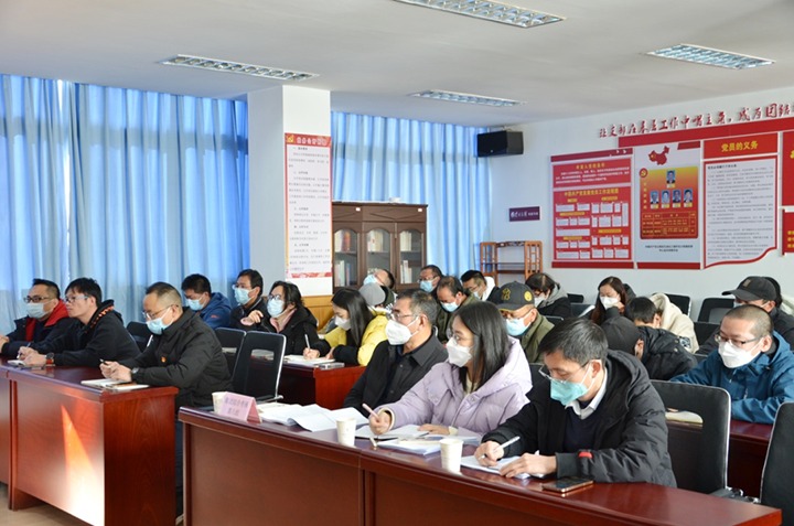 云煤（yl6809永利）集团第八查核组到石油化工检测站发展2022年度综合查核暨民主测评