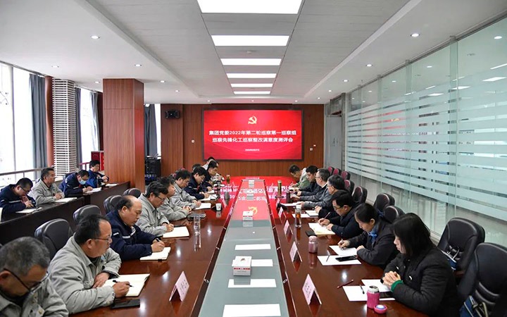 云煤（yl6809永利）集团党委巡察办到前锋化工公司督导查抄巡察整改工作