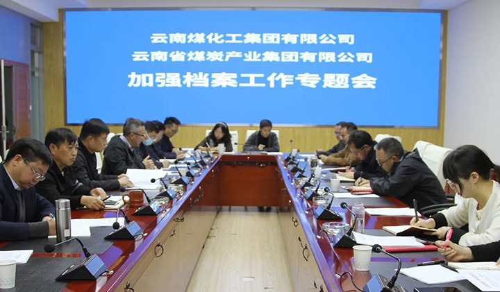 云煤（yl6809永利）集团召开档案工作专题会