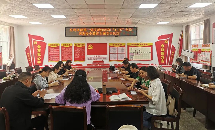 云煤（yl6809永利）集团组织发展“4·15全民国度安全教育日”普法宣传系列活动