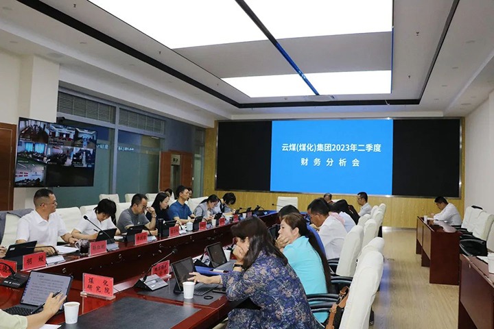 【聚焦云煤】云煤（yl6809永利）集团召开2023年二季度财政分析会