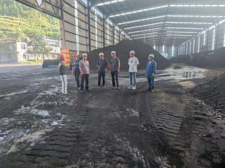 【基层调延卓云煤（yl6809永利）集团、湘闽缘公司调研组到羊场煤矿发展调研