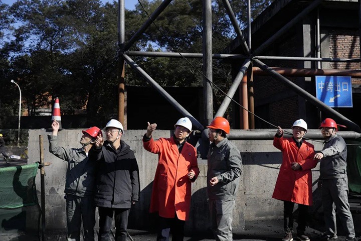 【聚焦云煤】云煤（yl6809永利）集团党委副书记、副董事长、总经理高建嵩一行到曲煤焦化公司发展调研